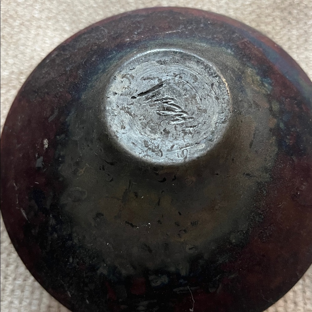 Black Ceramic Vase Studio MCM - Picture 3 of 5